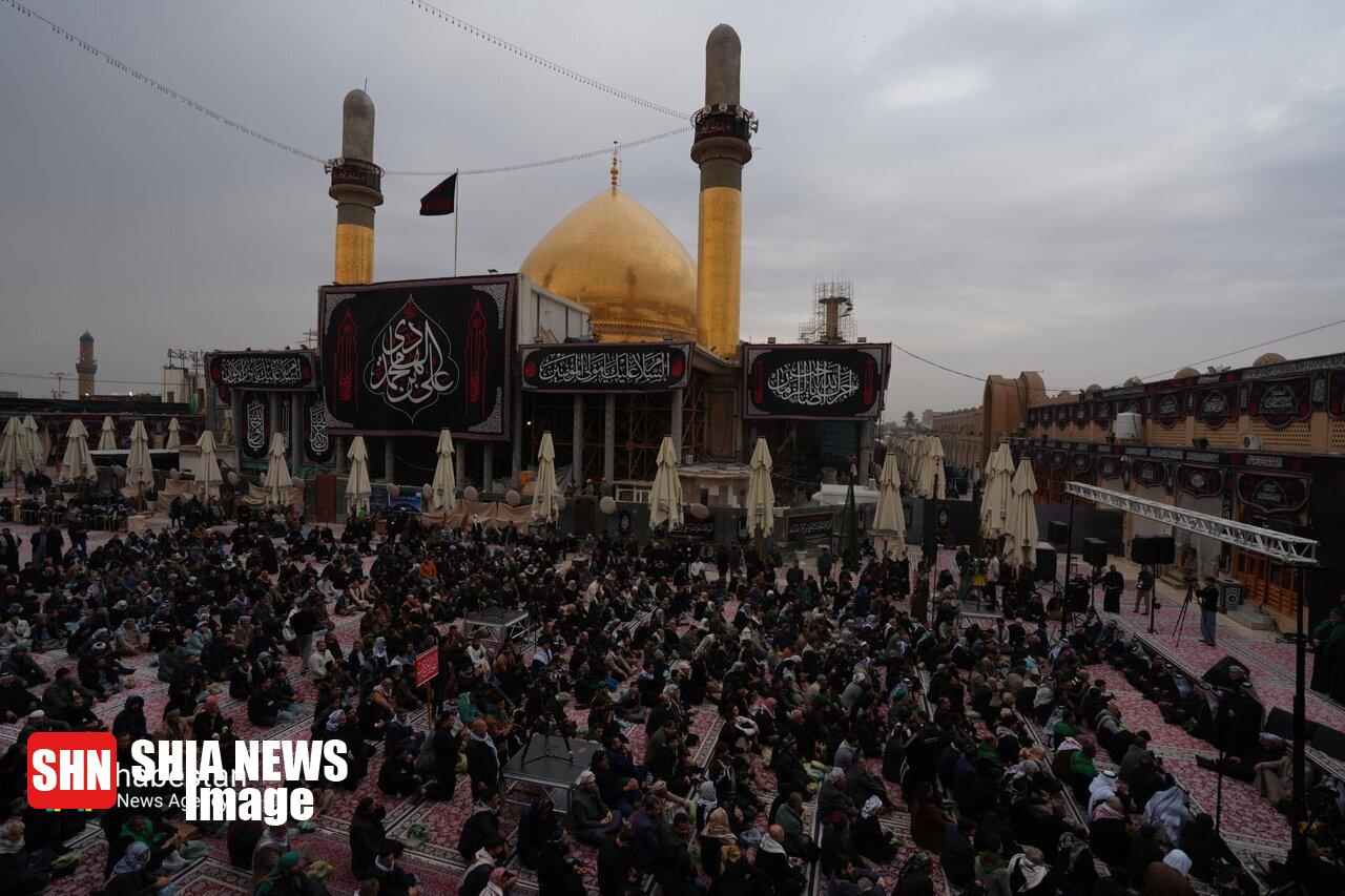 مراسم سوگواری شهادت امام هادی (ع) در حرم امامین عسکریین (ع)