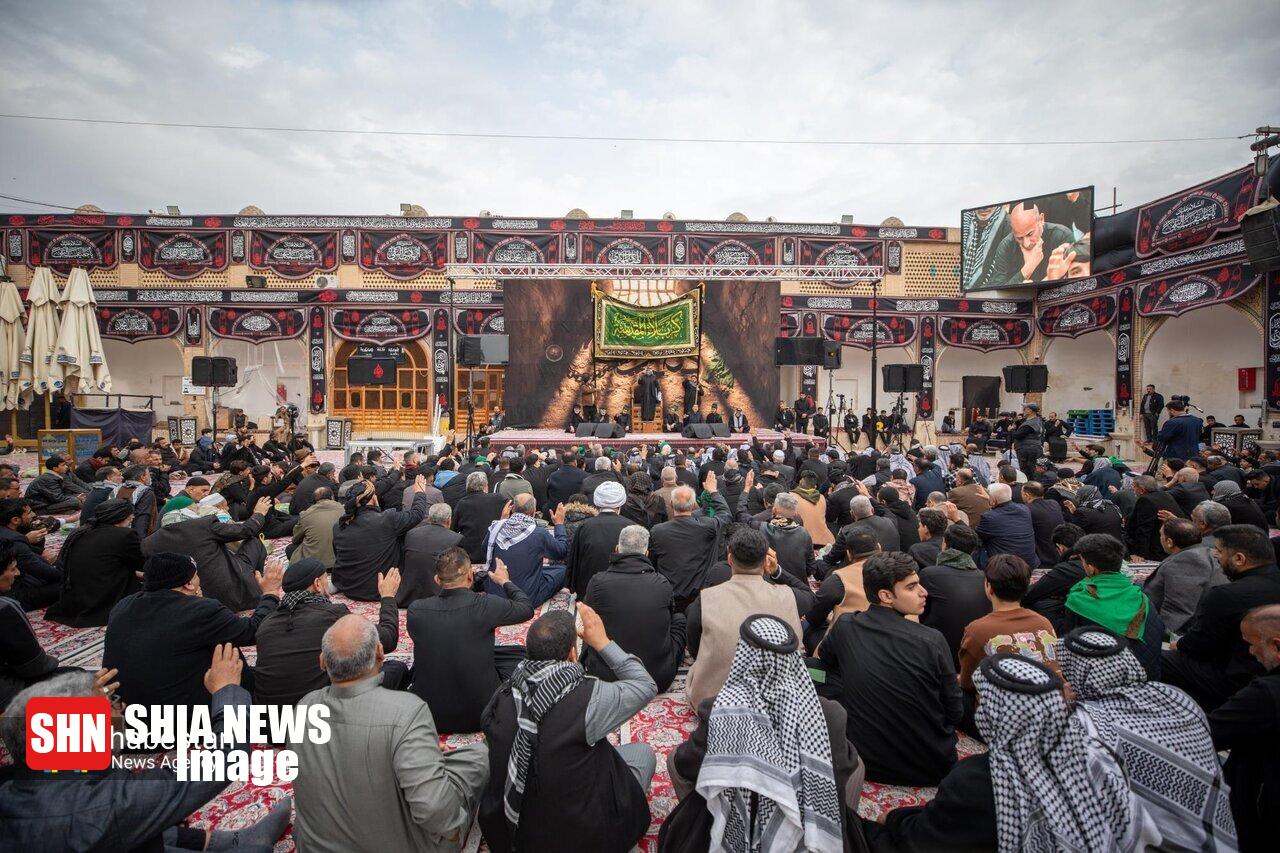 مراسم سوگواری شهادت امام هادی (ع) در حرم امامین عسکریین (ع)