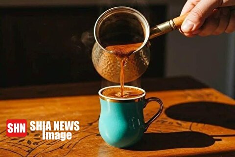 طرز دم کردن قهوه ترک روی گاز