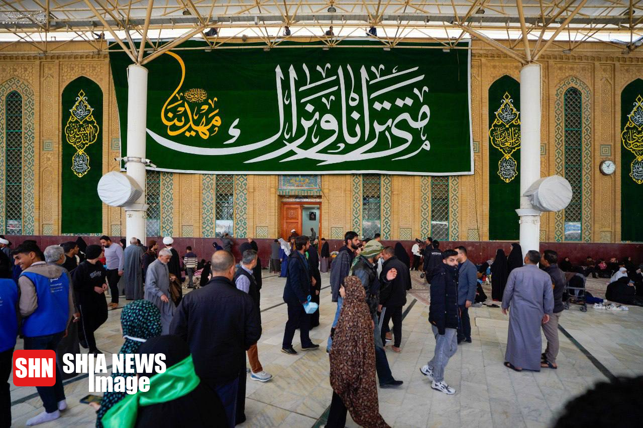 حال و هواى حرم مطهر امیرالمومنین (ع) در آستانه نیمه شعبان