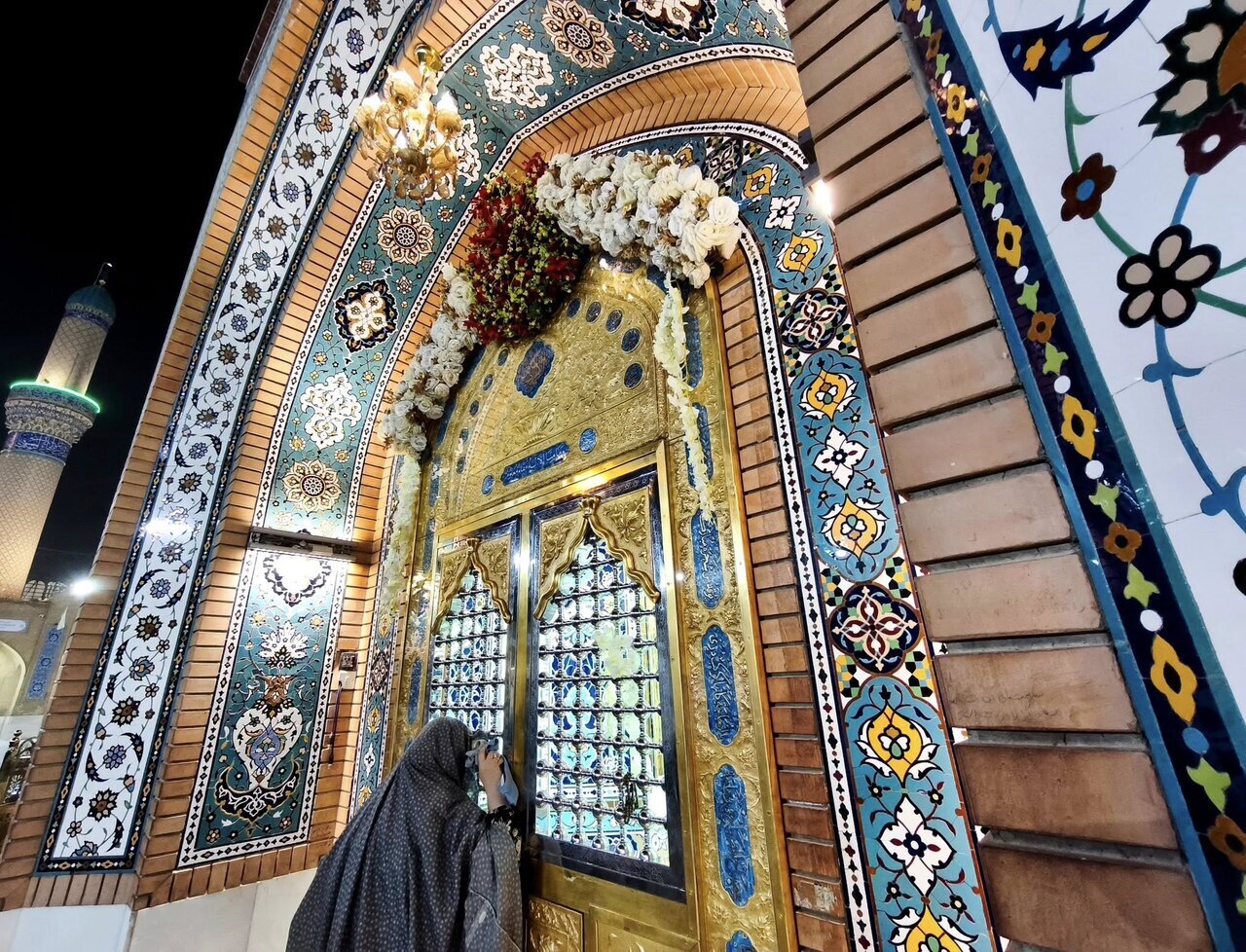 تصاویر | آذین‌بندی مسجدسهله در آستانه نیمه‌شعبان