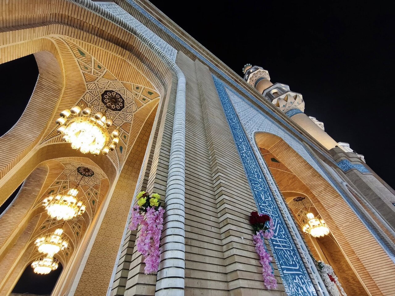 تصاویر | آذین‌بندی مسجدسهله در آستانه نیمه‌شعبان