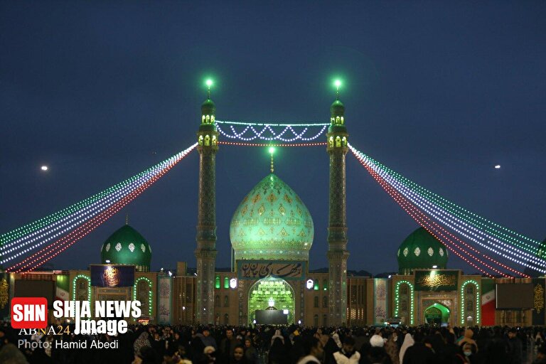 شب نیمه شعبان در مسجد مقدس جمکران
