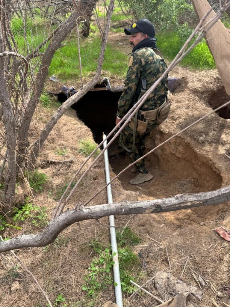 کشف و انهدام تونل‌های داعش در عراق