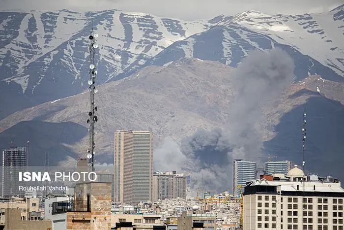تصاویر | حمله هوایی آمریکا و اسرائیل به تهران تصاویر | حمله هوایی آمریکا و اسرائیل به تهران