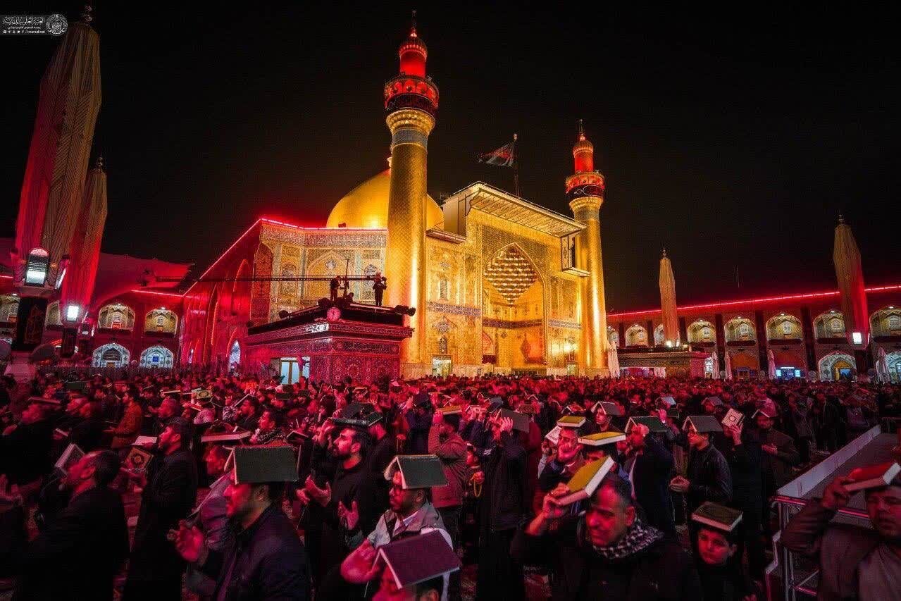 تصاویر/ مراسم اولین شب قدر در حرم امیرالمومنین (ع) تصاویر/ مراسم اولین شب قدر در حرم امیرالمومنین (ع)
