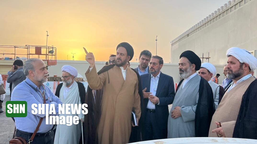 اولین گروه زائران ایرانی در مسجد شجره + تصویر اولین گروه زائران ایرانی در مسجد شجره + تصویر