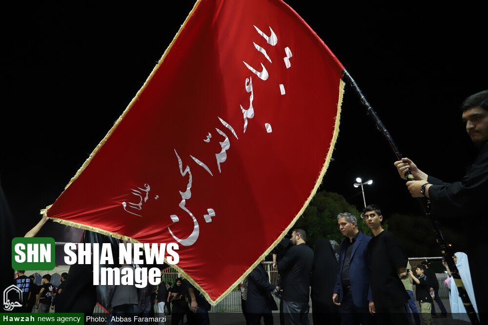 تصاویری از مراسم شهادت امام جعفر صادق(ع) در حرم حضرت معصومه (س)