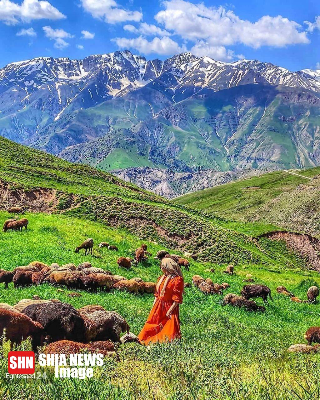 عکس/ طبیعت زیبای روستای تاریخی پیچ بن در الموت عکس/ طبیعت زیبای روستای تاریخی پیچ بن در الموت
