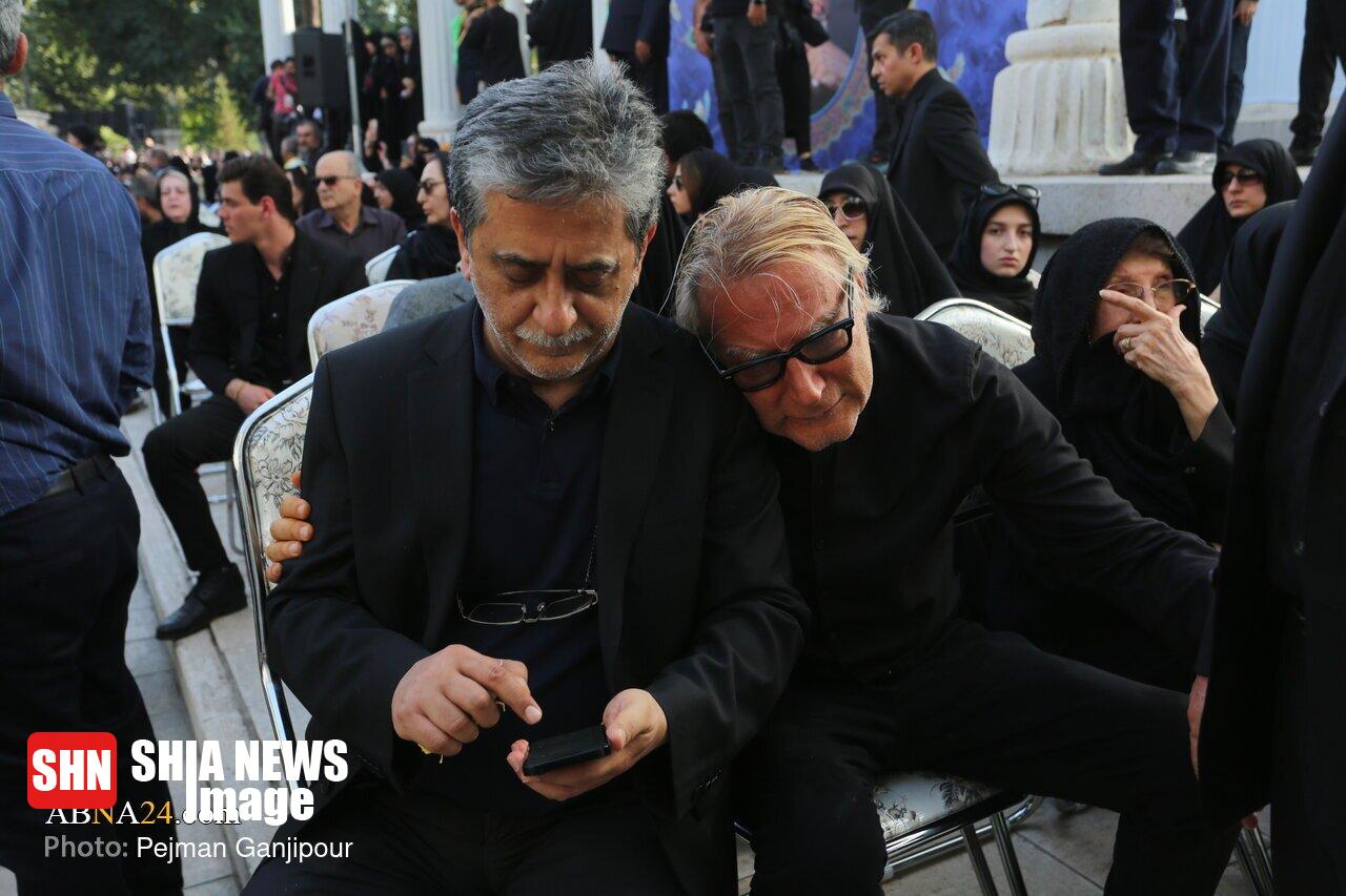 تصاویر | مراسم تشییع و خاکسپاری پیکر استاد محمود فرشچیان