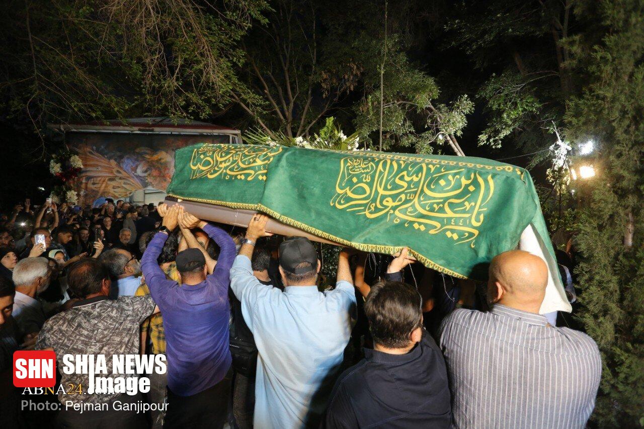 تصاویر | مراسم تشییع و خاکسپاری پیکر استاد محمود فرشچیان