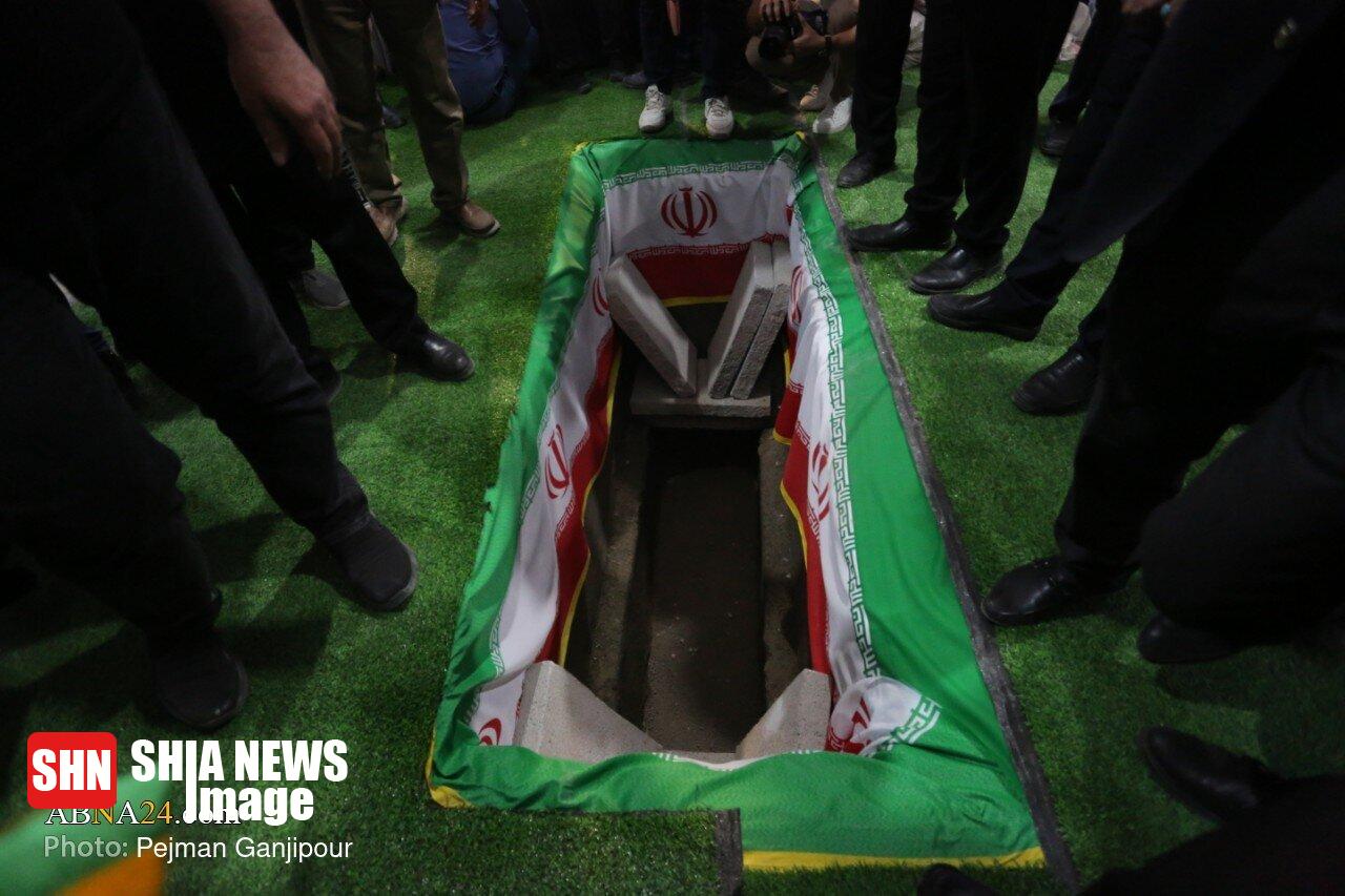 تصاویر | مراسم تشییع و خاکسپاری پیکر استاد محمود فرشچیان