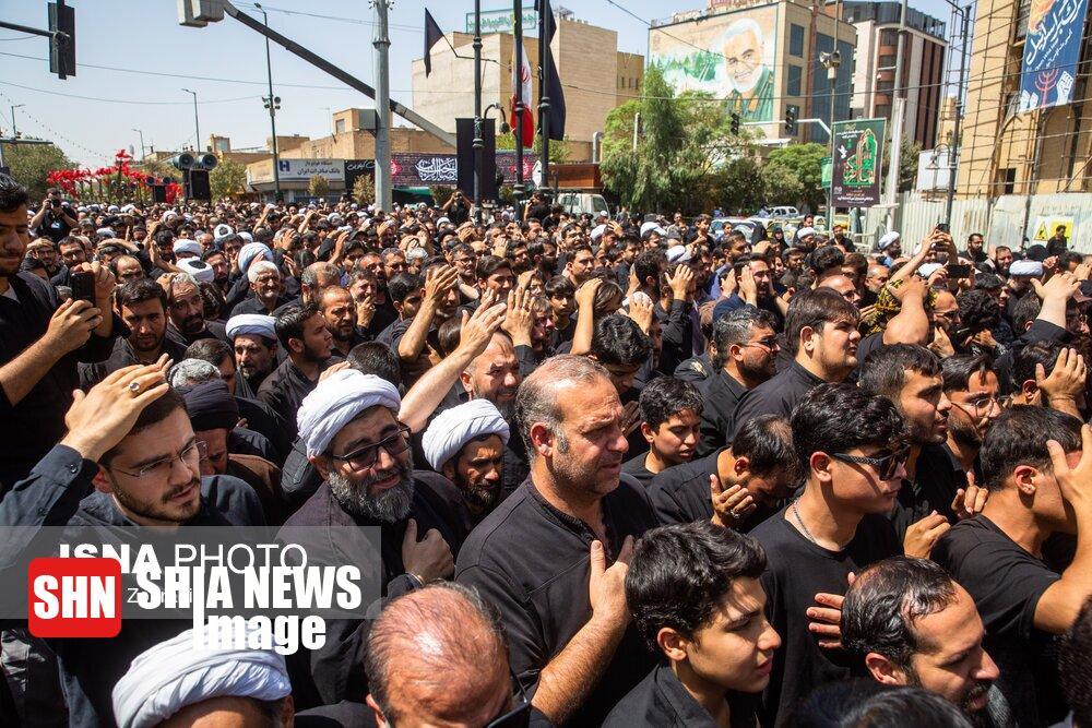 دسته عزاداری سالروز شهادت امام حسن عسکری(ع) در قم