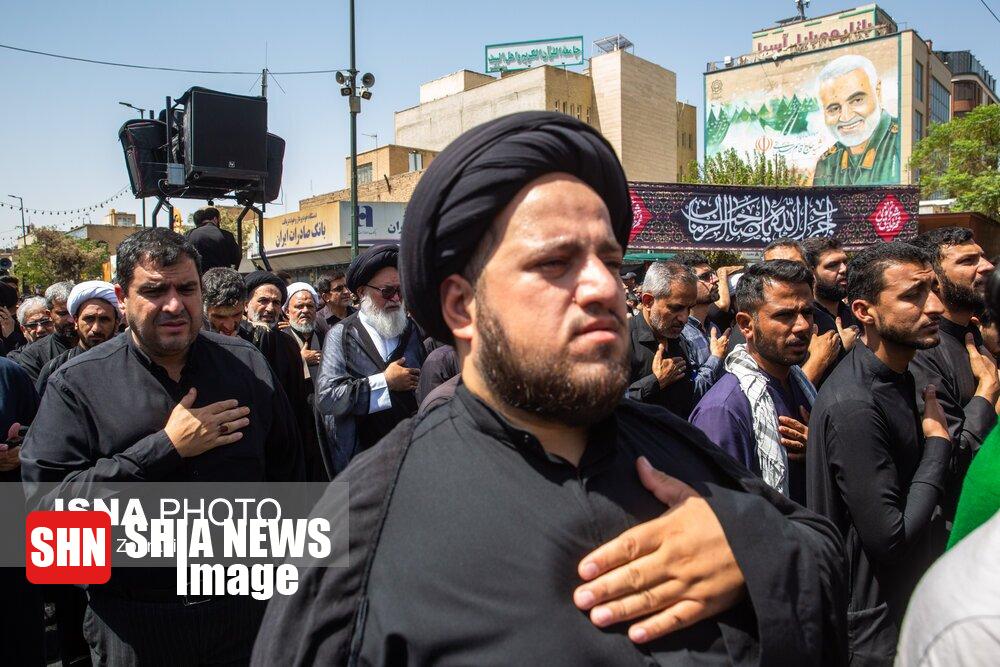 دسته عزاداری سالروز شهادت امام حسن عسکری(ع) در قم