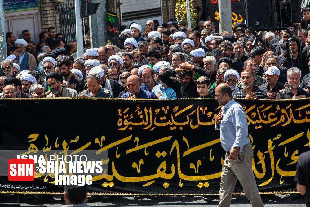دسته عزاداری سالروز شهادت امام حسن عسکری(ع) در قم