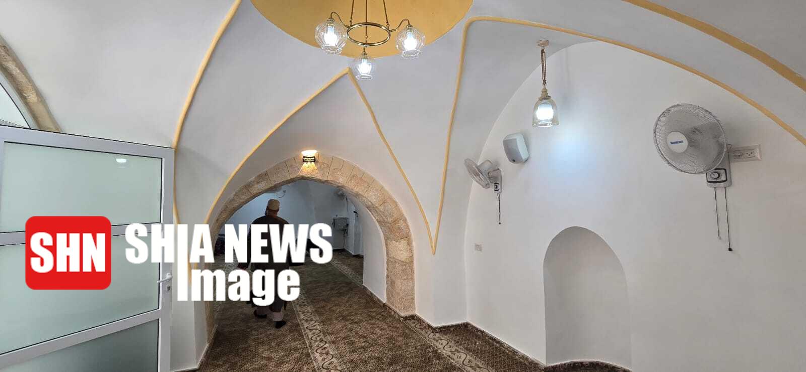 بازگشایی مسجد ابوالفضل العباس در الرمله فلسطین