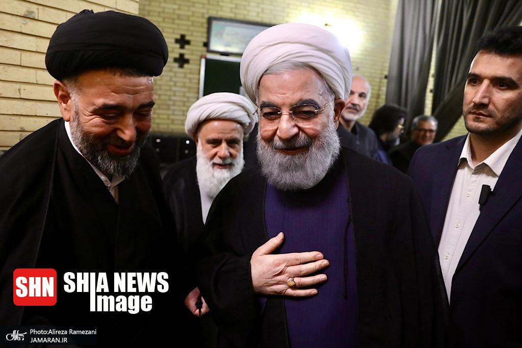 تصاویر: مراسم ختم همسر آیت‌الله سیستانی - تهران