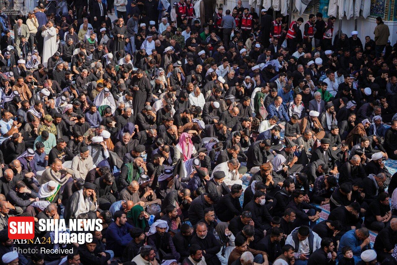 تصاویر | مراسم شهادت حضرت فاطمه (س) در حرم امیرالمومنین(ع)