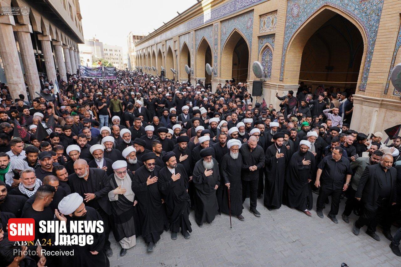 تصاویر | مراسم شهادت حضرت فاطمه (س) در حرم امیرالمومنین(ع)