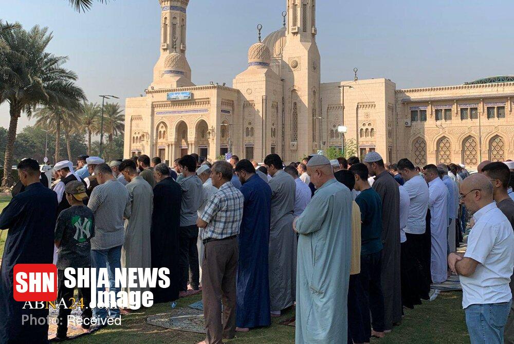 نماز باران عراقی‌ها + تصاویر