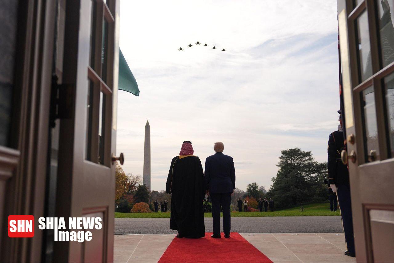 تصویری پربازدید از دیدار ترامپ و بن سلمان در کاخ سفید تصویری پربازدید از دیدار ترامپ و بن سلمان در کاخ سفید