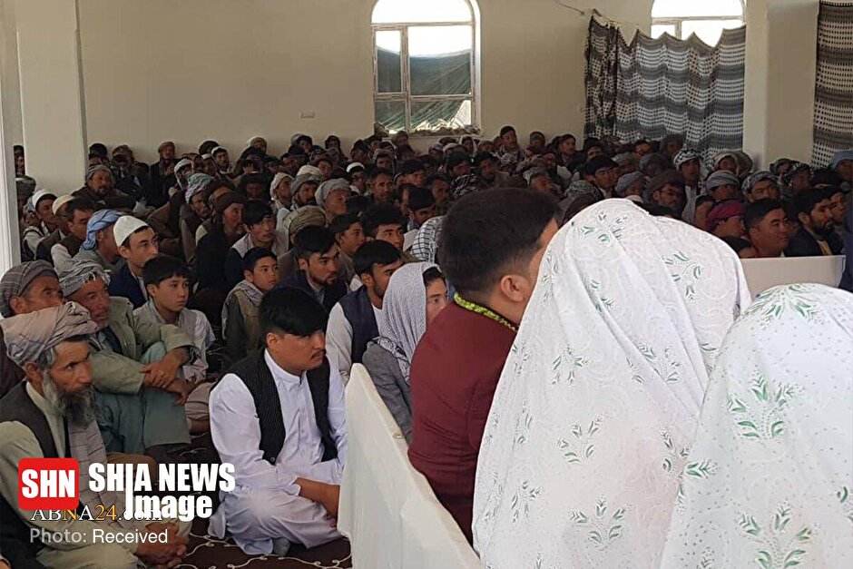 فیلم | مراسم ازدواج دسته جمعی ۱۴ زوج شیعه در افغانستان