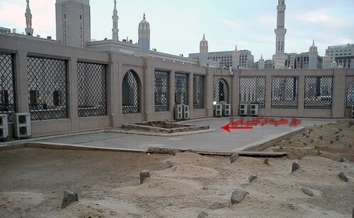 تصاویری از مرقد مطهر حضرت ام البنین (س) در بقیع