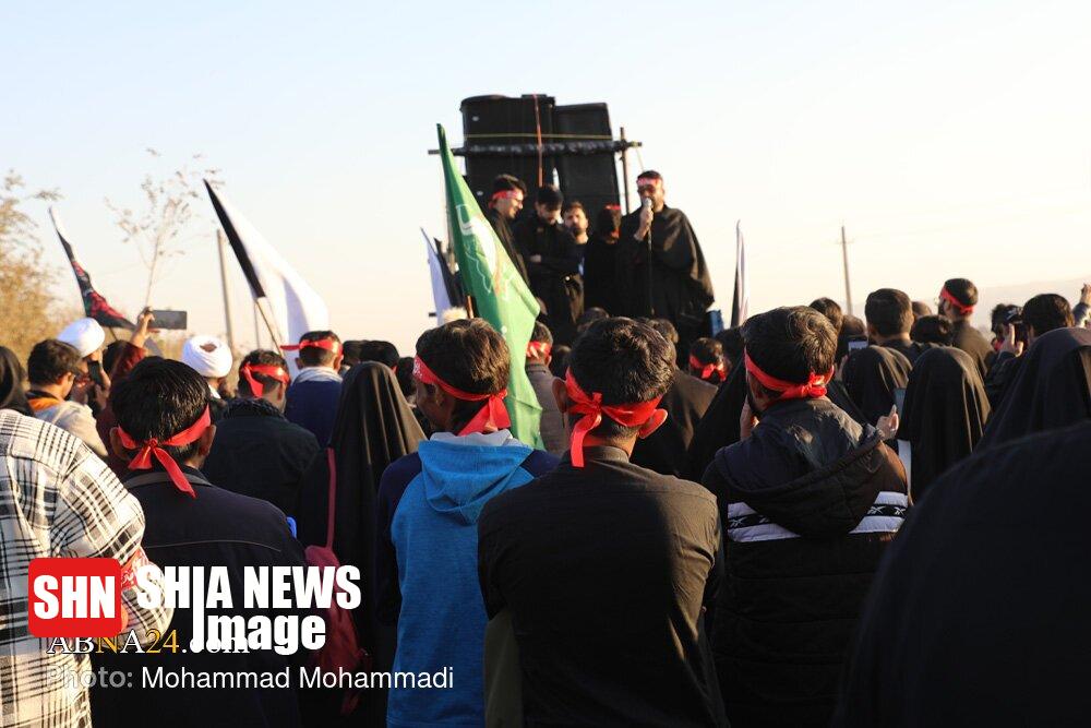 تصاویر | اجتماع و پیاده‌روی اردوزبانان به مناسبت ایام فاطمیه در طریق المهدی