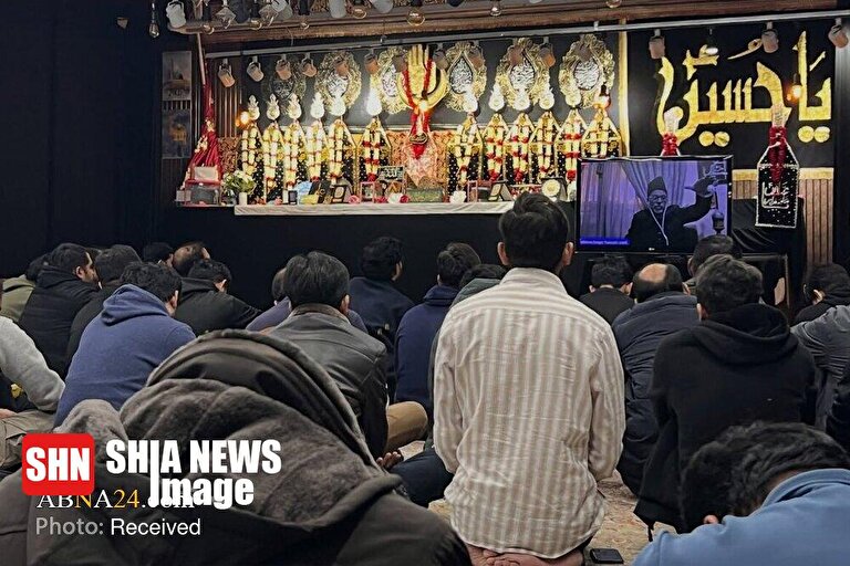 تصاویر | مراسم ایام شهادت حضرت زهرا(س) در حسینیه سئول