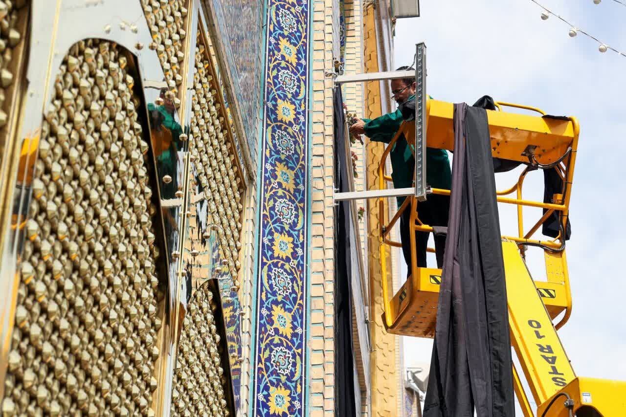 حرم امام رضا(ع) در آستانه ایام شهادت رئیس مذهب شیعه حرم امام رضا(ع) در آستانه ایام شهادت رئیس مذهب شیعه