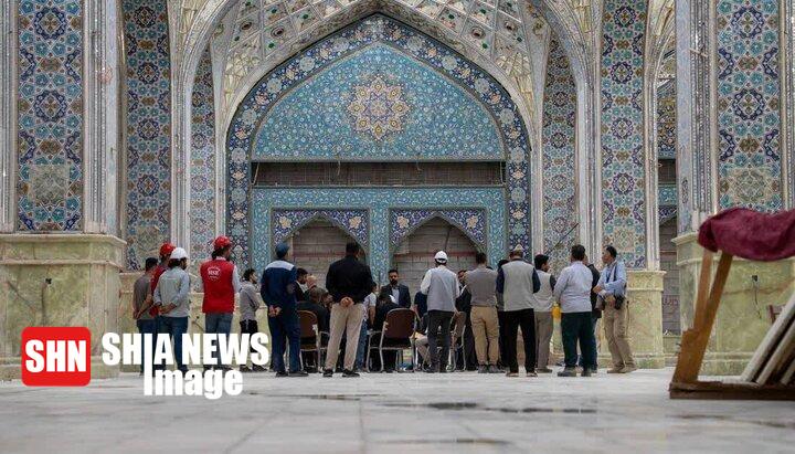 افتتاح بخش زیارتی صحن حضرت زینب(س) در پاییز امسال افتتاح بخش زیارتی صحن حضرت زینب(س) در پاییز امسال