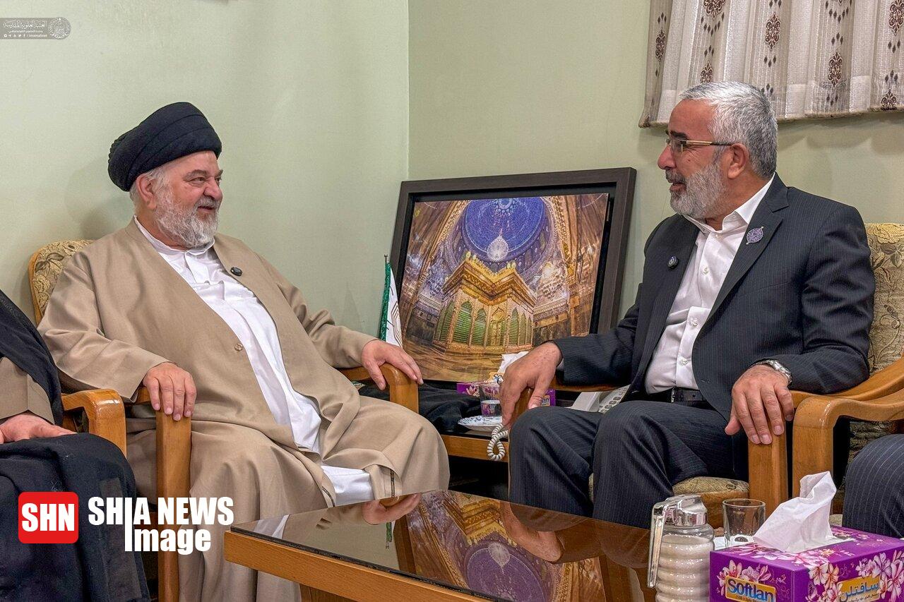 تصاویر | دیدار و گفتوگوی تولیت آستان مقدس علوی با علمای حوزه تصاویر | دیدار و گفتوگوی تولیت آستان مقدس علوی با علمای حوزه