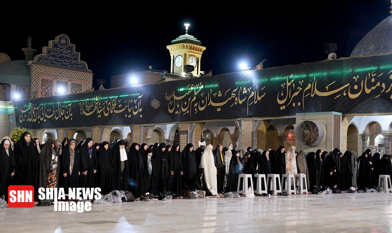 اولین شب آیین مسلمیه در حرم حضرت عبدالعظیم حسنی(ع)