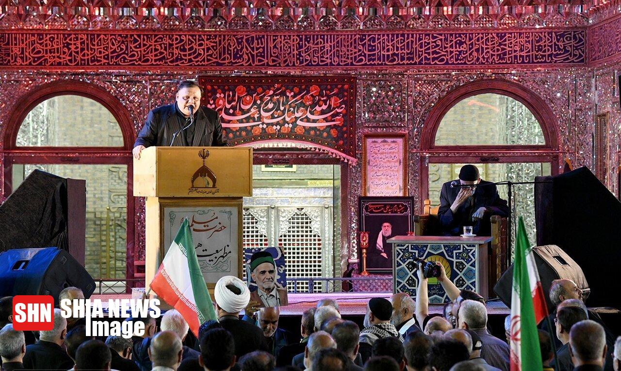اولین شب آیین مسلمیه در حرم حضرت عبدالعظیم حسنی(ع)