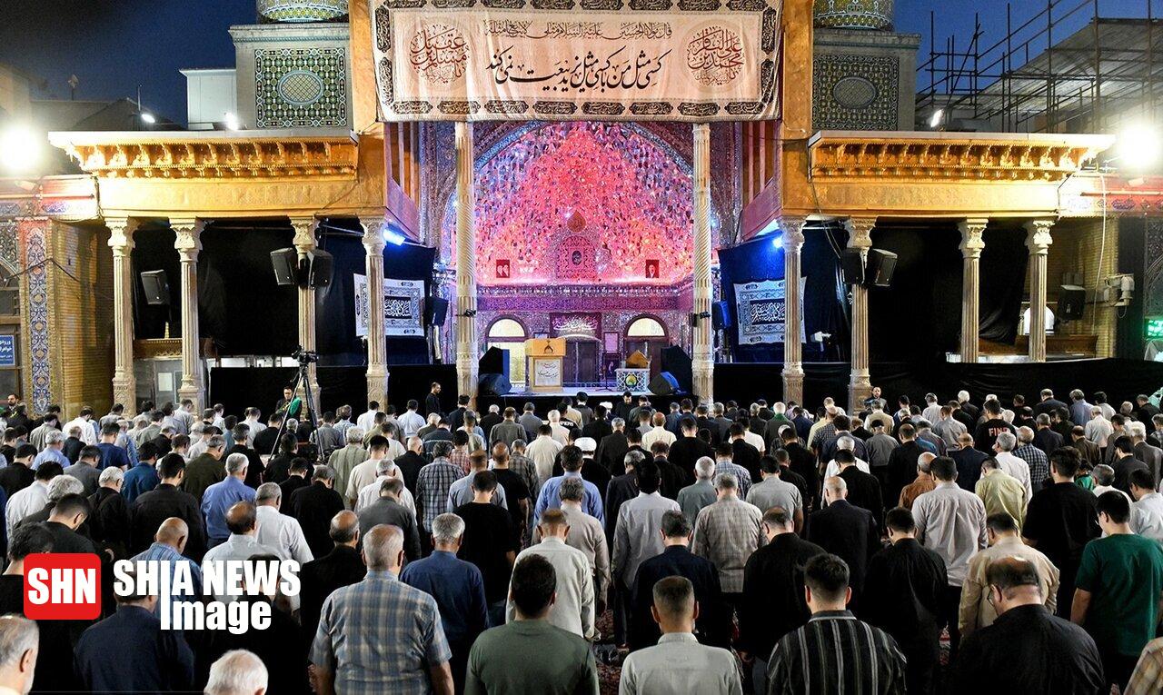 اولین شب آیین مسلمیه در حرم حضرت عبدالعظیم حسنی(ع)