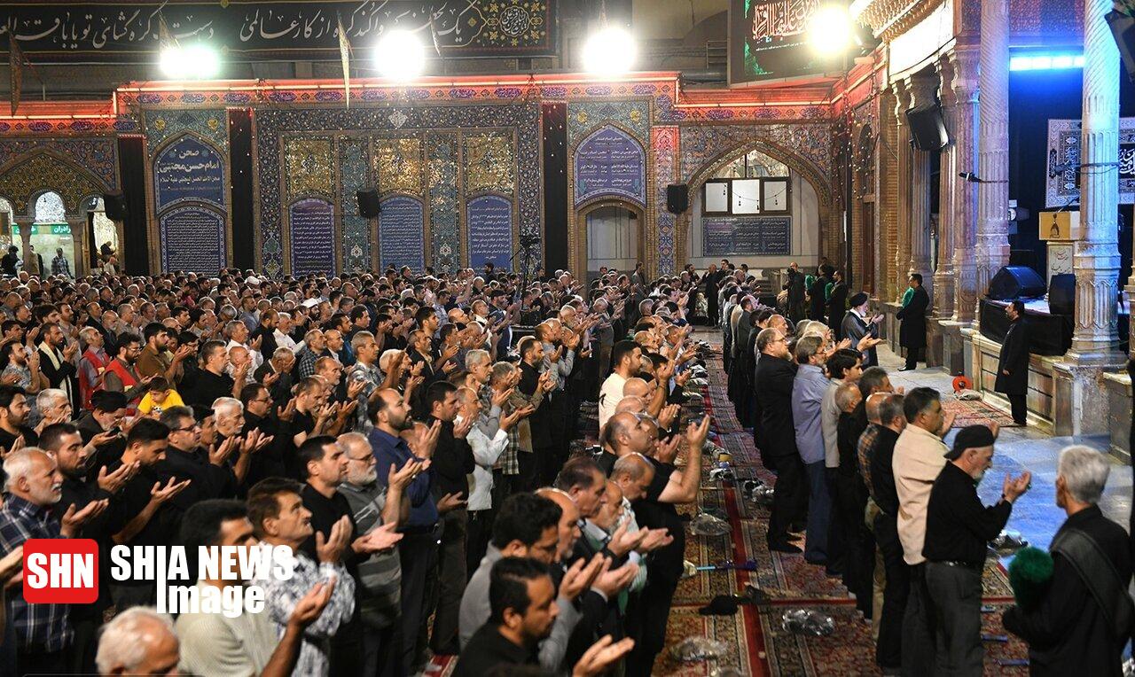 اولین شب آیین مسلمیه در حرم حضرت عبدالعظیم حسنی(ع)
