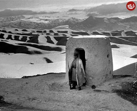 تصویری از یک مرزبان ایرانی در سال ۱۳۳۰