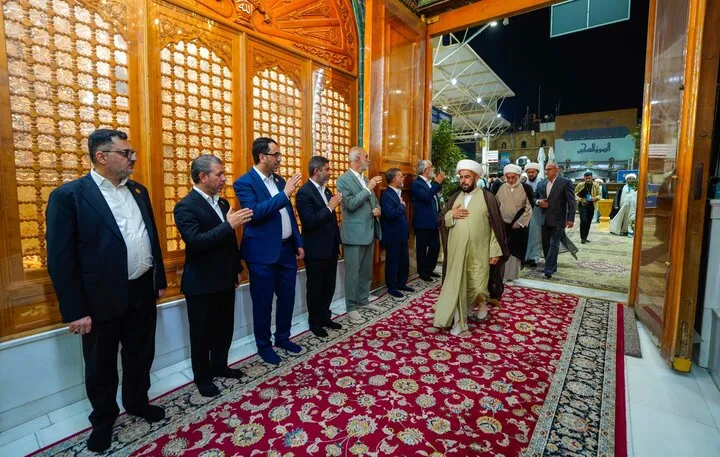 حرم امیرالمومنین(ع) میزبان رویداد «هزاره حوزه علمیه»+تصاویر حرم امیرالمومنین(ع) میزبان رویداد «هزاره حوزه علمیه»+تصاویر