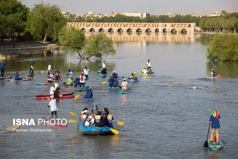 عکس/ حال خوب زاینده‌رودِ اصفهان
