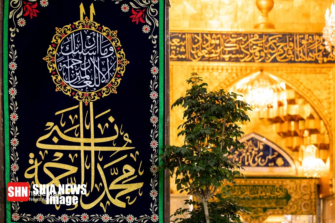 آذین بندی حرم امام حسین آذین بندی حرم امام حسین