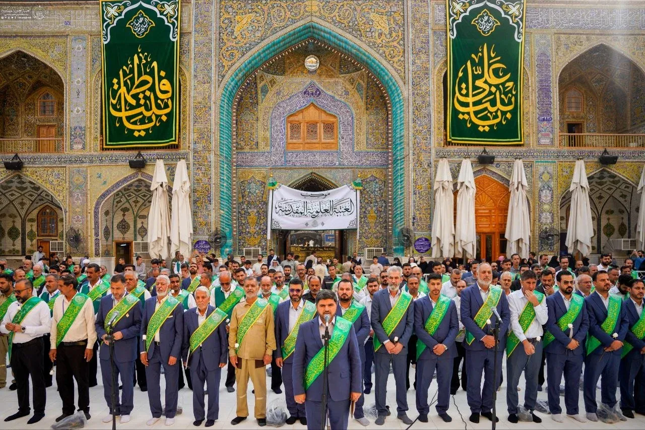 حال‌وهوای حرم امیرالمومنین (ع) در روز ولادت حضرت زینب (س)