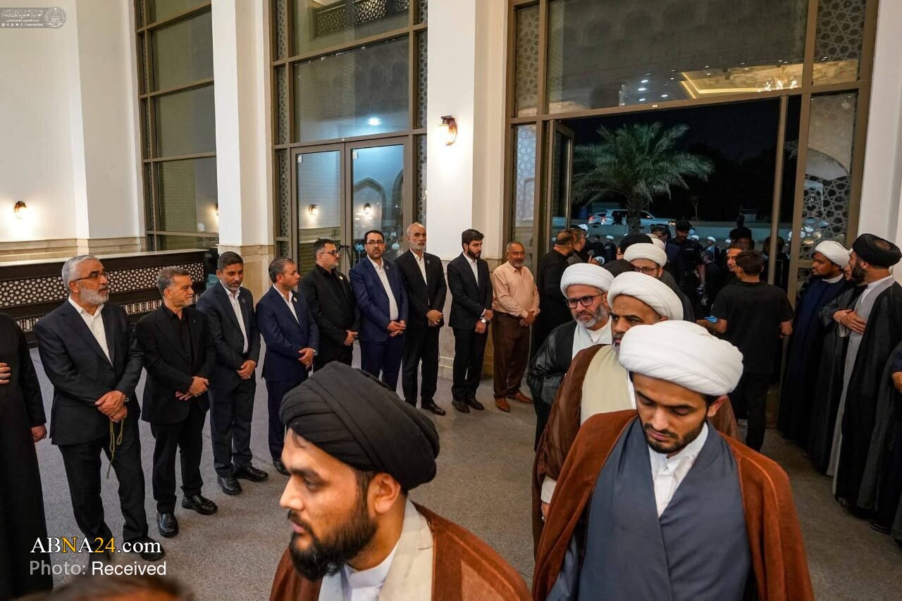 مراسم بزرگداشت آیتالله فیاض با حضور آیتالله بشیر نجفی مراسم بزرگداشت آیتالله فیاض با حضور آیتالله بشیر نجفی