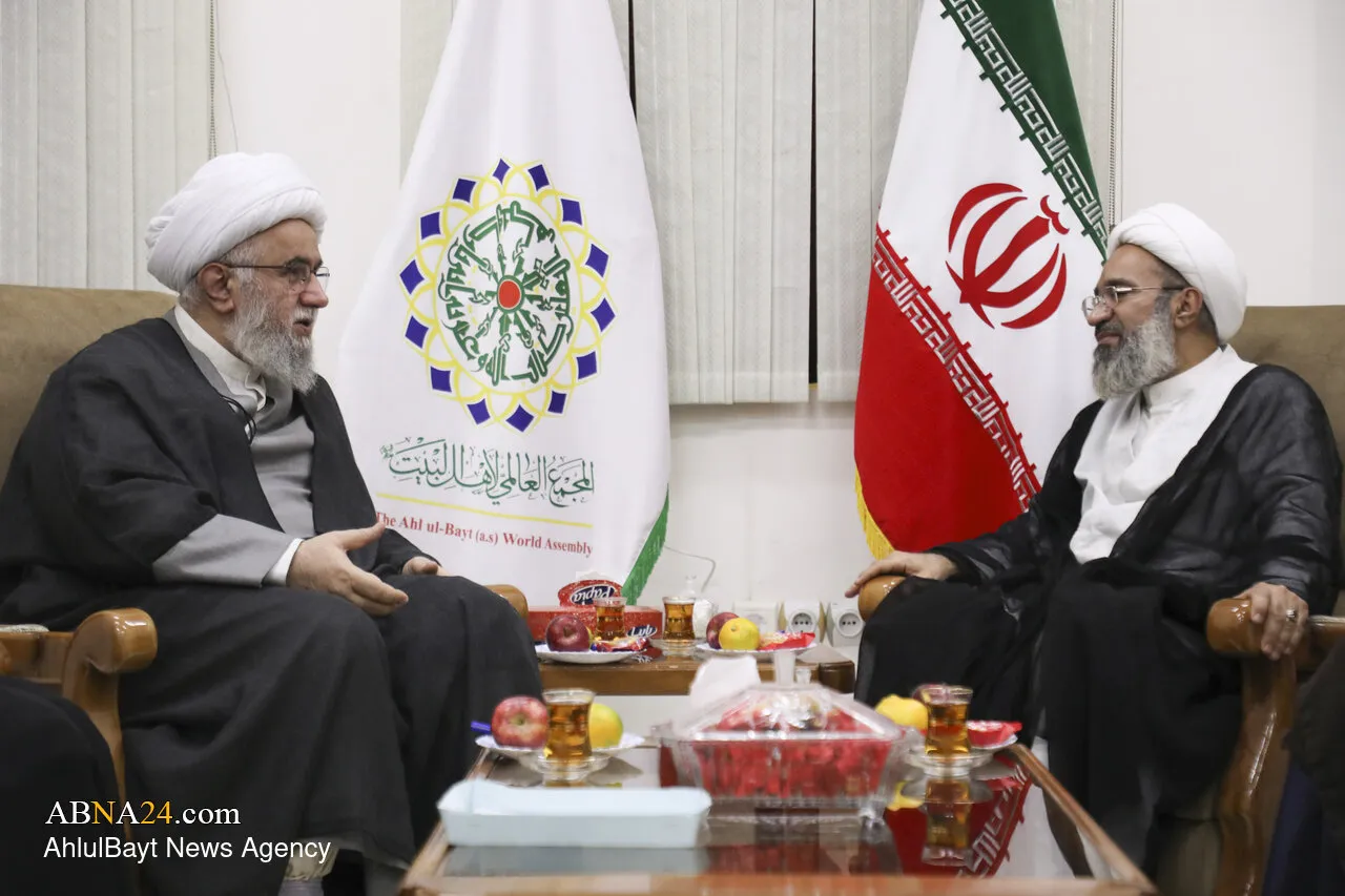 تصاویر | دیدار آیتالله معتوق با دبیر کل مجمع جهانی اهلبیت(ع) تصاویر | دیدار آیتالله معتوق با دبیر کل مجمع جهانی اهلبیت(ع)