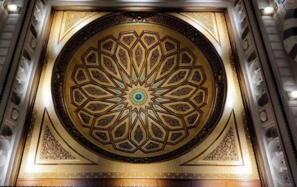 شاهکار مهندسی معماری اسلامی در مسجدالنبی شاهکار مهندسی معماری اسلامی در مسجدالنبی