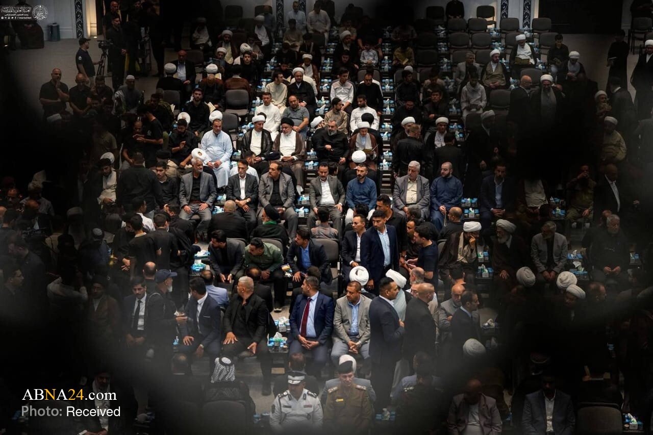 مراسم بزرگداشت آیتالله فیاض با حضور آیتالله بشیر نجفی مراسم بزرگداشت آیتالله فیاض با حضور آیتالله بشیر نجفی
