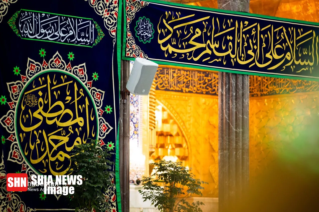 آذین بندی حرم امام حسین آذین بندی حرم امام حسین
