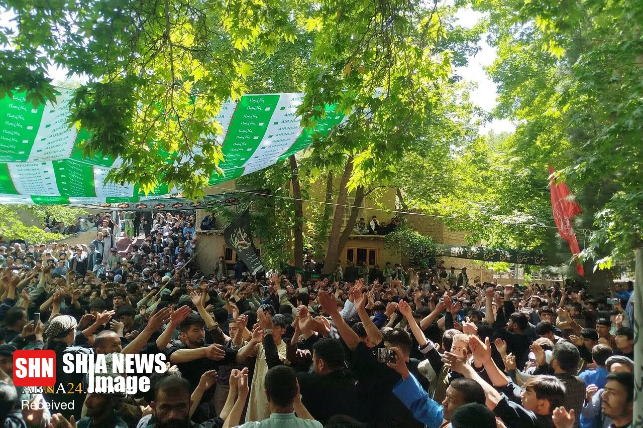 اجتماع اربعینی شیعیان بلخاب افغانستان اجتماع اربعینی شیعیان بلخاب افغانستان
