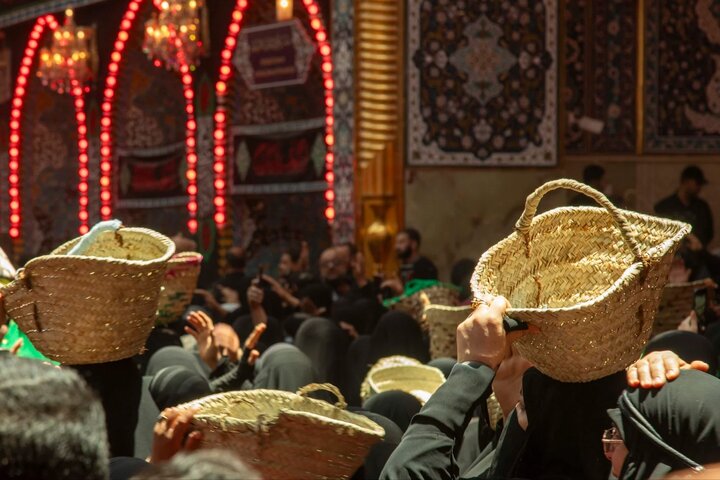 عزاداری سنتی زنان قبیله بنی اسد در کربلا