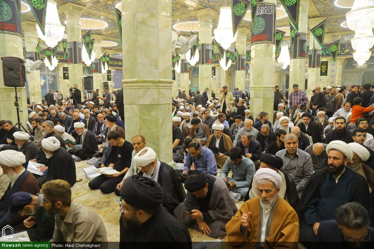 تصاویر: مراسم چهلم ارتحال آیتالله شبیری زنجانی در قم تصاویر: مراسم چهلم ارتحال آیتالله شبیری زنجانی در قم