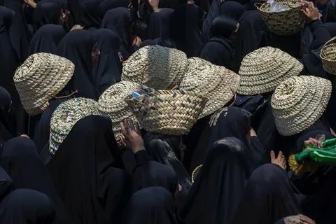 عزاداری سنتی زنان قبیله بنی اسد در کربلا